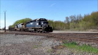 Railfanning Wellsboro - March 27 - Lots of Variety!