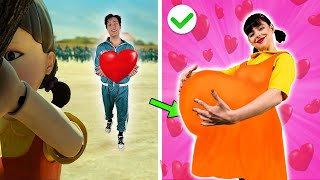 Playing Squid Game in Real Life! | My Girlfriend Is the Doll from Squid Game by Gotcha! Viral