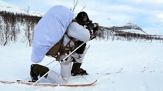 Marines Snow, Cold Live-Fire With M4s