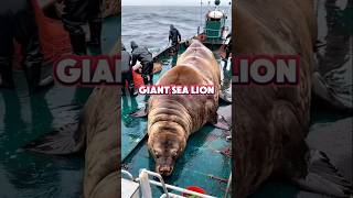 giant sea lion #shorts #giant #sealion