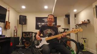 Aerosmith Spaced Bass Cover