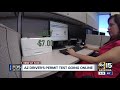 Arizona driver's permit test going online