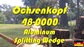 German Tool Reviews:  Ochsenkopf 48-0000 (Aluminum Wood Splitting Wedge)