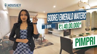 Godrej Emerald Waters Pimpri | 3 BHK Sample Flat Tour | Godrej Properties Pimpri