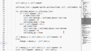 Python [pygame] 14 Collision with Mouse Movement