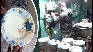 Melamine Crockery Making on Automatic Hydraulic Press Machine – Melamine Plate
