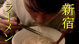 日本のﾗｰﾒﾝ全店制覇 ２ (新宿編)「麺屋武蔵、蒙古タンメンなど激戦区の小滝橋通り」中本 [けつがﾊﾞﾀｰ醤油] Must Eat Ramen in Japan[IKKO'S FILMS]