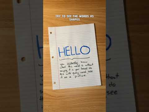 Is it possible to learn to read faster?