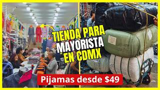 Tienda de ROPA para REVENDER, mayones y pijamas ¡DESDE $19! - Donde COMPRAR por MAYOREO en la CDMX