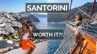 Santorini, Greece Travel Vlog! Is Santorini Worth the Hype?!