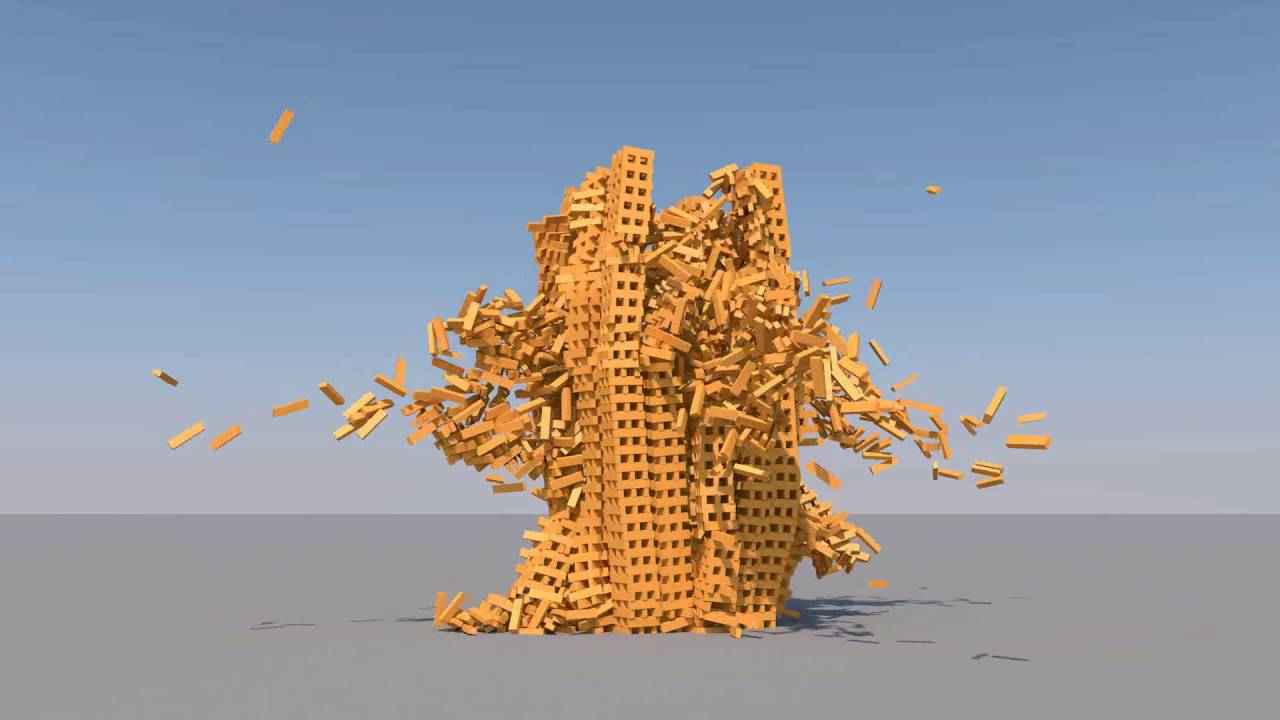 Building Collapse Animation Youtube