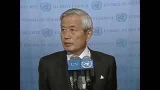 Press briefing following an emergency meeting of the Security Council on DPRK nuclear testing (2009)