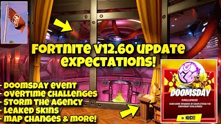 Fortnite V12 60 Update Expectations Doomsday Event Overtime Challenges Map Changes Bugs More