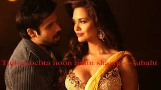 Tujhe Sochta Hoon  || Jannat 2 || Emraan Hashmi || Esha Gupta || KK  Pritam |} Sayeed Quadri