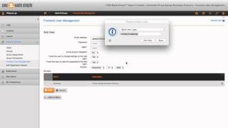 CMSMS - FrontEndUsers force settings change