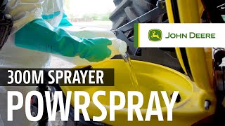 John Deere 300M: Superior Spraying EFFICIENCY and PRECISION with PowrSpray