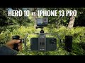 GoPro Hero 10 vs iPhone 13 Pro Max | Stabilization & Video Quality Comparison
