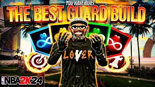 NEW BEST GUARD BUILD FOR BEGINNERS IN NBA 2K24! GAMEBREAKING BEST FINISHING AND SHOOTING BUILD 2K24!