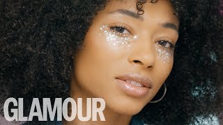 Glitter Festival Makeup Look | GLAMOUR UK