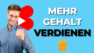 So geht Gehaltsverhandlung richtig!💰 Mehr Geld verdienen im Job -Karriereguru #shorts #youtubeshorts