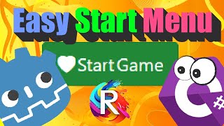 Godot C#: Create a Start Menu! #tutorial #godot