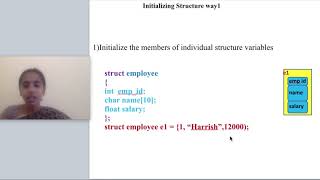 Structure initialization -C Programming lecture series
