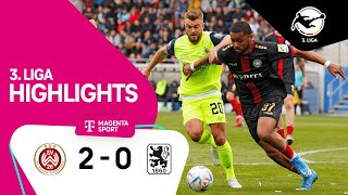 SV Wehen Wiesbaden - TSV 1860 München | Highlights 3. Liga 22/23