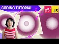 p5.js Coding Tutorial | Musical Onion 🧅