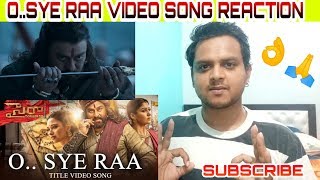 O Sye Raa Video Song Reaction | Chiranjeevi | Ram Charan |Surender Reddy| Oct 2nd |