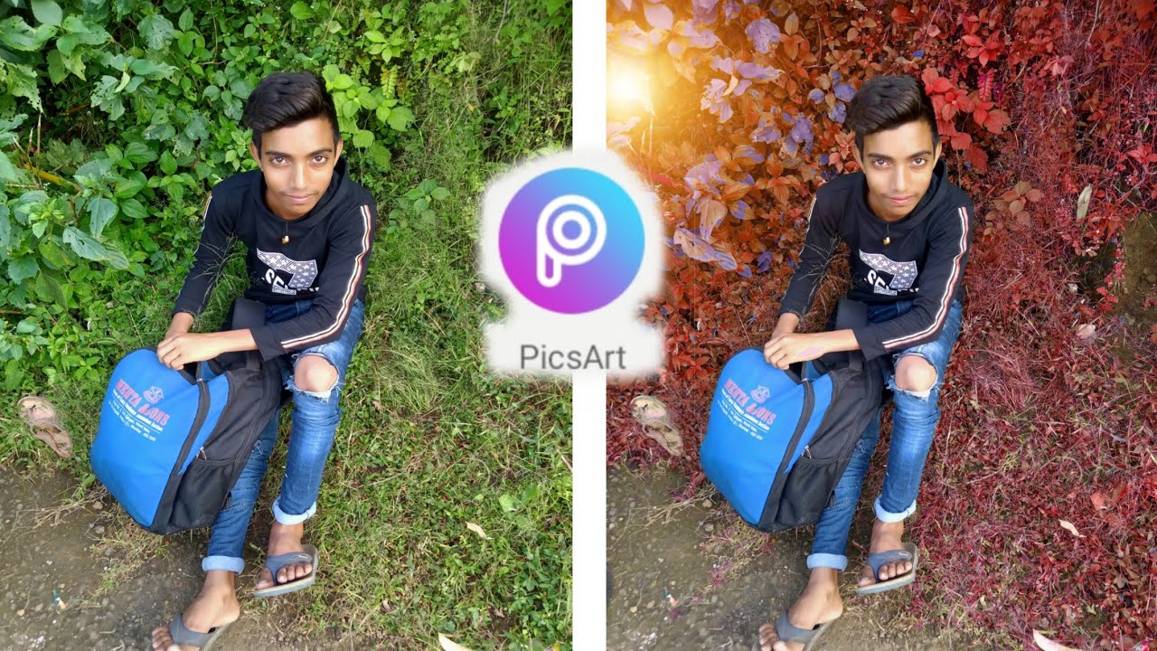 Picsart Se Background Ka Colour Kaise Change Kare, //how To Change ...