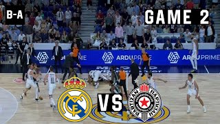 Real Madrid - Partizan Belgrade 80-95 | Full Highlights | Euroleague Playoffs | Game 2 | 27.04.2023