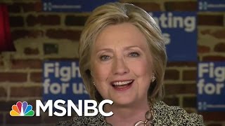 HIllary Clinton On Possibility Of President Donald Trump | Rachel Maddow | MSNBC