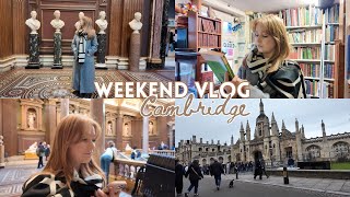 A DAY IN CAMBRIDGE | visiting Fitzwilliam Museum \u0026 lots of shopping