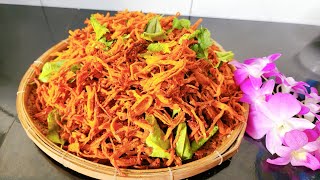 KHÔ GÀ LÁ CHANH/Cách làm khô gà lá chanh bằng nồi chiên k0 dầu dẻo ngon cực dễ/Món ngon ngày tết#911