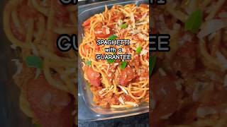 SPAGHETTI with a GUARANTEE #shorts