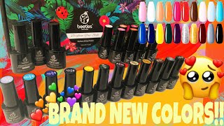 BRAND NEW! BEETLES PERFECT 20 GEL POLISH SET | Live Swatches \u0026 Beetles Giveaway Winner Announcement