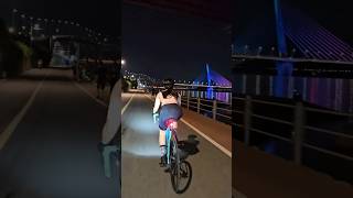 한강 야간 라이딩은 언제나 옳다 #cycling #hanriver #roadbike