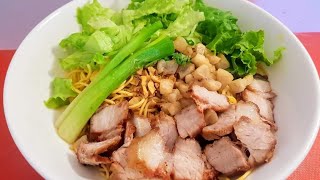 MÌ KHÔ XÁ XÍU/ CHIA SẺ CÁCH LÀM XÁ XÍU MÌ KHÔ ĂN SIÊU ĐỈNH