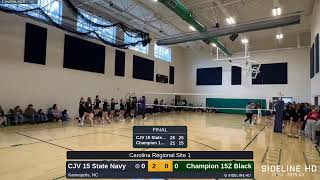 Champion 15Z Black vs. CJV 15 State Navy (2025.01.05)