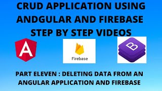 Deleting data from an Angular Application and Firebase
