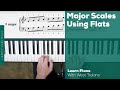 Major Scales Using Flats | Piano Techniques | Enharmonic C# and F# Scales