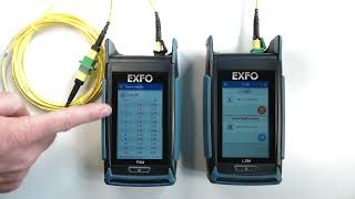 EXFO MPO OLTS 1 second testing