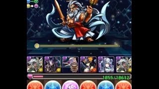 パズドラ【星空の神域・神々の王】闇メタトロンPT　ノーコン！攻略