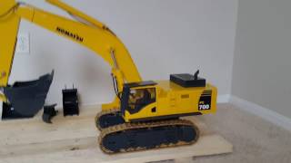 Detail review of Komatsu PC700LC by The Mother Earthmover