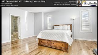 1815 Fairport Road #35, Pickering | Namita Singh