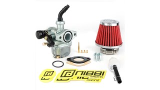 NIBBI Universal PZ19 19mm Carburetor with Air Filter Kit