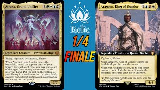 1/4 de finale Relic Fest Fatraxa (Leo Facca) VS Aragorn (Roberto Goldoni) - MTG Duel Commander