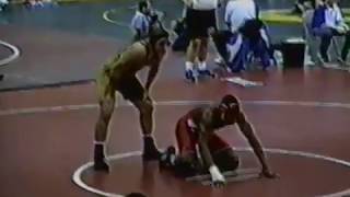 1997 Omaha Metro High School Wrestling | 215 final - Justin Howard, South v Colin Wills, Omaha Burke