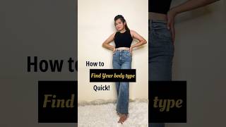 How to find your Body Type ? #bodytypes #measurement #bodyshapes #typeofbodyshapes #trendingshorts