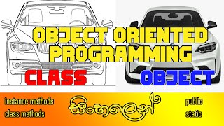 OOP Concepts (Object & Class) Explained | Sinhala